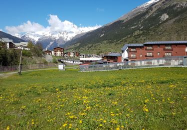 Tocht Stappen Val-Cenis - 2021-05-27_Lanslevillard_Chemin-des-Sarrazins+Le-Mollaret - Photo