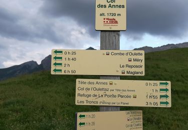Tour Wandern Le Grand-Bornand - Col des Annes-Refuge de la Pointe Percée 14 07 2020 - Photo