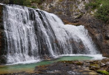 Excursión Senderismo Cortina d'Ampezzo - cascades de Fanes - Photo