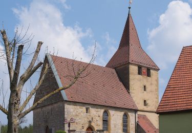 Percorso A piedi  - Schwäbischer Albverein: Schwäbisch Gmünd -Frickenhofen - Photo