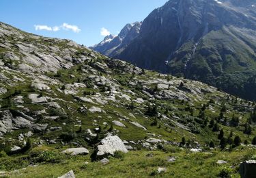 Tour Wandern Val-Cenis - lac perrin lac blanc savine et col  - Photo