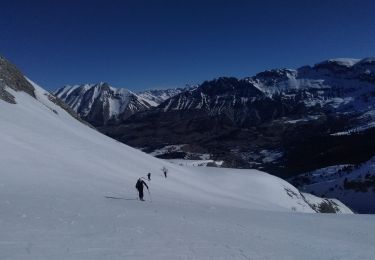 Trail Touring skiing Le Dévoluy - Pied gros de St Etienne, pt 2109 la Corne - Photo