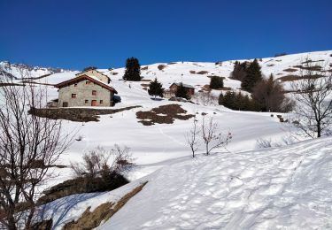 Trail Snowshoes La Plagne-Tarentaise - parcours des hameaux - Photo