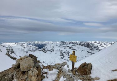 Percorso Sci alpinismo San Martino Lantosca - Tout du Brocan - Photo