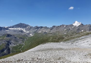 Trail Walking Val-d'Isère - rocher du Charvet - Photo