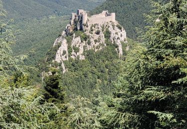Tour Wandern Axat - axat château de puylaurens - Photo