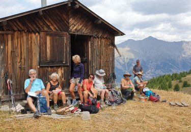 Trail Walking Enchastrayes - Patigons-cabane sous Croix de l'Alpe - Photo