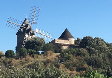 Trail Walking Faugères - Les moulins et carabelles de Faugères - Photo