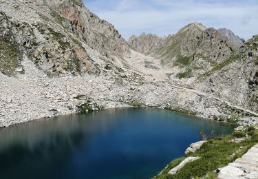 Tour Wandern Saint-Martin-Vésubie - Mercantour Argentera de Salèse au refuge Questa - Photo