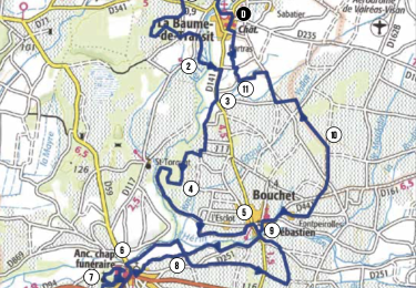 Excursión Bici de montaña La Baume-de-Transit - Circuit Bleu n°15 Les Esparants - Photo
