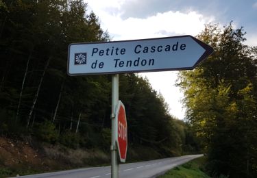 Excursión Senderismo Tendon - Cascades de Tendon - Trou de l'Enfer - Roches de la Moulure - Photo