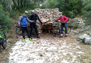 Trail Mountain bike Cuges-les-Pins - Jeudaï-ColDeLange-31Jan2019 - Photo