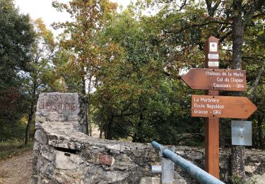 Tour Wandern Grasse - Le Mont Doublier depuis Grasse - Photo