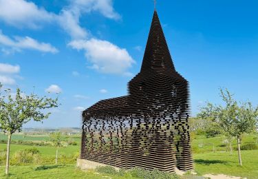 Randonnée Marche Looz - L'église transparente à Borgloon - Photo