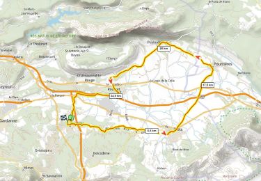 Trail Road bike Fuveau - les 7 villages de la vallée de l'Arc D+520m - Photo