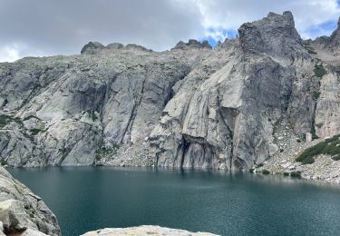 Tocht Stappen Corte - Gorges de la Restonica -Lac de Melu et Capitello - Photo