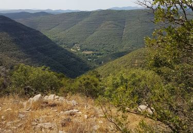 Randonnée V.T.T. Mialet - col uglas - Photo