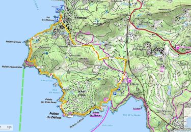 Tour Wandern Saint-Cyr-sur-Mer - Port d'Alon 260m+ - Photo