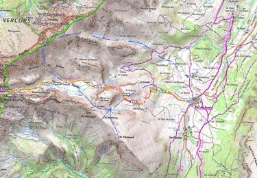 Tour Schneeschuhwandern Le Dévoluy - Col des Aiguilles 2003m 630m+ depuis le col de Festre - Photo