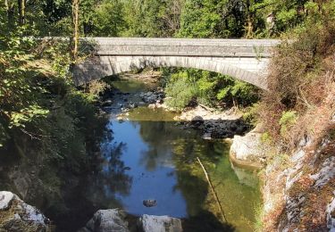 Tocht Trail Entre-deux-Guiers - camping arc en ciel- St Christophe sur guiers - Photo