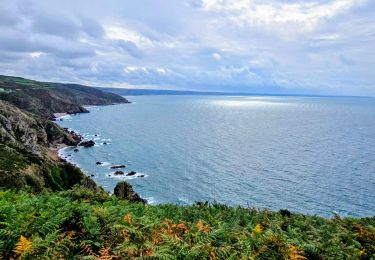 Tour Wandern La Hague - Séjour Cotentin Etape 3 Le nez de Jobourg et Biville a corriger - Photo