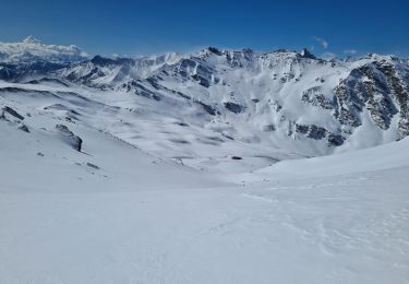 Tocht Ski randonnée Molines-en-Queyras - traversée fonzes eychassier  - Photo