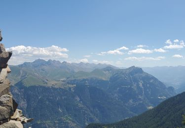 Tocht Stappen Ubaye-Serre-Ponçon - St Vincent les forts montagnette  - Photo