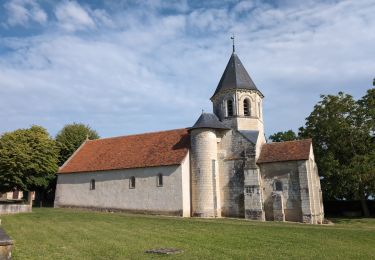 Randonnée Marche Antogny-le-Tillac - Antogny-le-Tillac - GR48 les Ormes AM - 17.4km 180m 3h50 (45mn) - 2024 07 18 - Photo