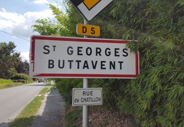 Percorso Bici da strada Montenay - 7 août 2019 st Georges butavant - Photo