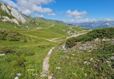 Trail Walking La Plagne-Tarentaise - La Plagne Village Lac des Blanchets (boucle) - Photo