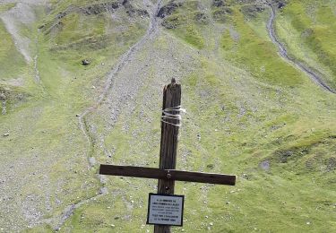 Tocht Stappen Le Monêtier-les-Bains - Chalet de l'Alpe - Grand lac - Croix 15/08/18 - Photo