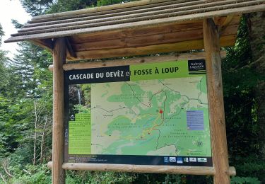 Tocht Stappen Curières - Le Devez cascade et forêts  - Photo