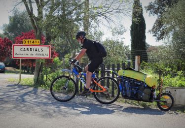 Trail Bicycle tourism Clermont-l'Hérault - 1- VOYAGE 2017 - 2050 KM - Photo