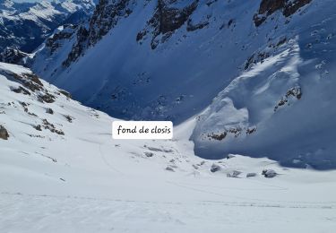 Tour Skiwanderen Puy-Saint-André - couloir de rocher bouchard - Photo