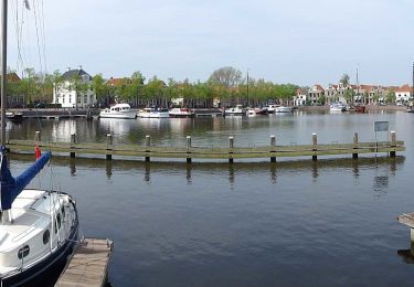 Tocht Te voet Steenwijkerland - WNW WaterReijk - Blokzijl - gele route - Photo
