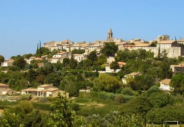 Randonnée Marche Chantemerle-lès-Grignan - Chantemerle -lès-Grignan Les crevasses Le Rouvergue 14km - Photo