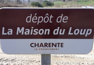 Tour Wandern Montmoreau - la maison du loup Gurat 27/02/2021 3H - Photo