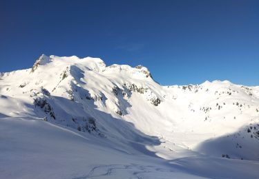 Tocht Ski randonnée La Léchère - le. chalet de Colomban  - Photo