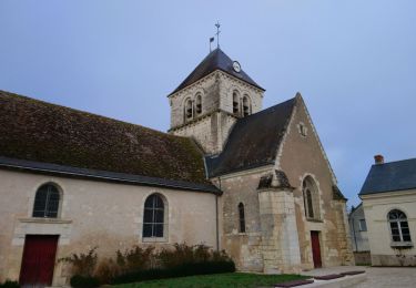 Tour Wandern Saint-Georges-sur-Cher - Saint-Georges-sur-Cher - 2015 12 31 - Photo