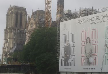 Tocht Stappen Parijs - notre dame  - Photo