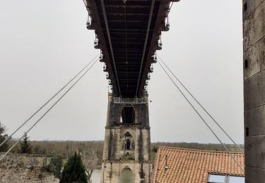 Tour Wandern Saint-Hippolyte - pont suspendu  - Photo