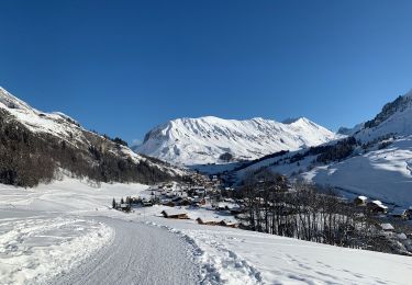 Tour Skiwanderen Le Grand-Bornand - Chinaillon last  - Photo