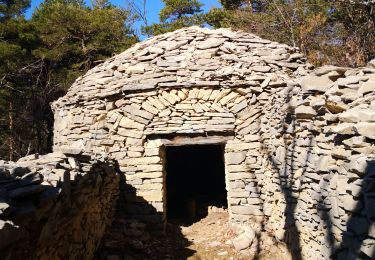 Trail Walking Barret-de-Lioure - la cabane de Cyprien - Photo