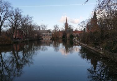 Tocht Stappen Brugge - GR5A Stad Brugge - Photo