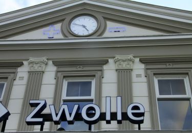 Tocht Te voet Zwolle - WNW IJsseldelta - Schelle/Station Zwolle -paarse route - Photo