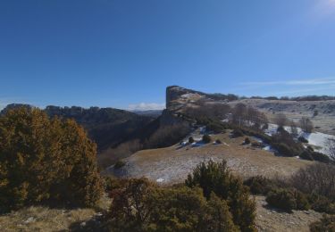 Randonnée Marche Léoncel - Rando hivernale autor de la pierre Chauve - Photo