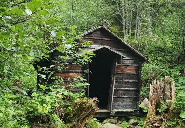 Excursión Senderismo Les Contamines-Montjoie - parking Le Cugnon - Refuge tré la Tête - Bas serac de tré la Grande - Photo