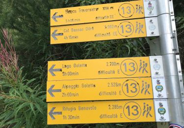 Tour Wandern Rhêmes-Notre-Dame - Rehm rifugio benevolo extension vers lac goletta  - Photo