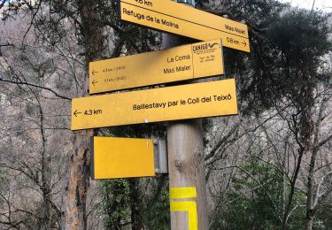 Trail Walking Estoher - 20220227 Mas Maler- Mines de la Coume - Photo
