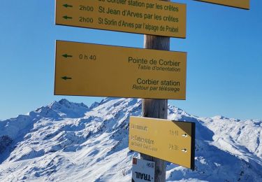 Percorso Sci alpinismo Fontcouverte-la-Toussuire - la Toussuire / pointe de l'Ouillon - Photo